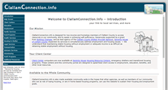 Desktop Screenshot of clallamconnection.info